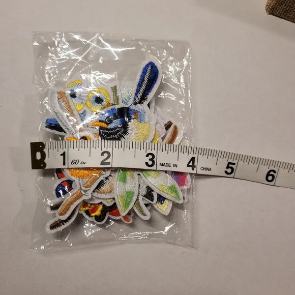 New Set Of 8 Bird Patches Embroidery - Picture 5 of 7